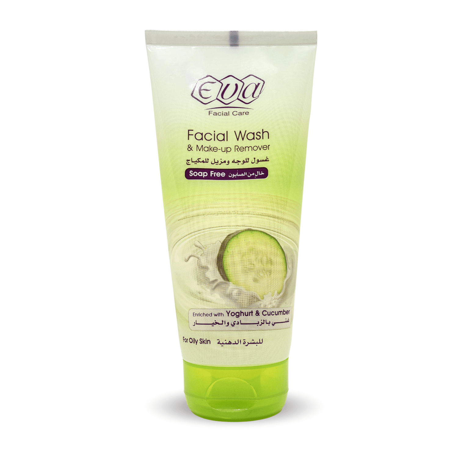 Eva Facial Wash And Make Up Remover Enriched With Yoghurt And Cucumber